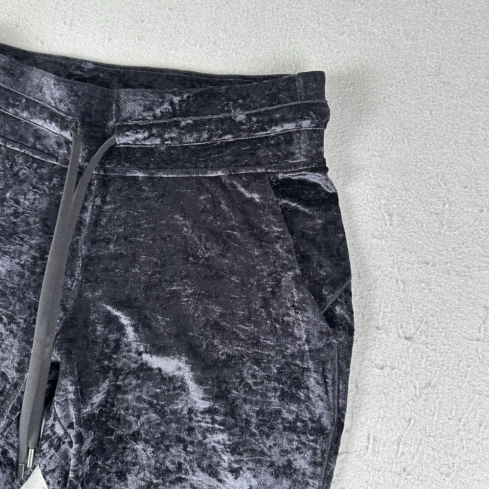 Lululemon Ready To Crush Jogger Women's 6 Black Velvet Drawstring Sweatpants - Picture 5 of 16